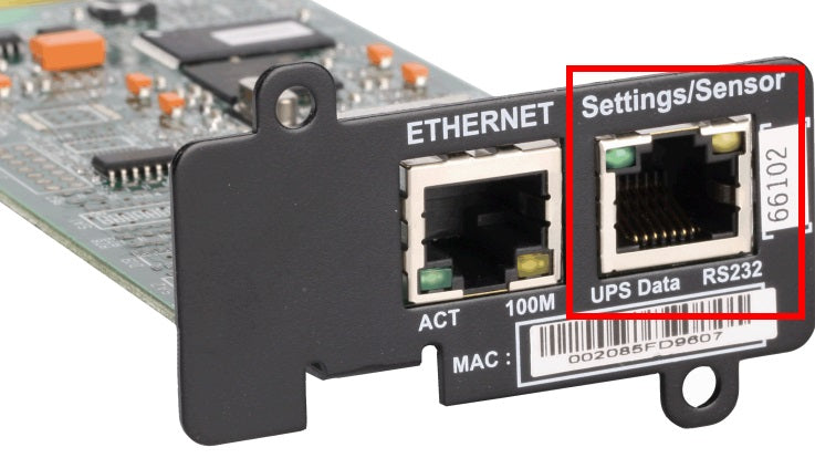 Lenovo LCD UPS Network Management Card 46M4110