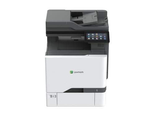 Lexmark CX730de is a high-speed color laser multifunction printer offering up to 42 ppm output, integrated duplex functionality, and robust monthly volume capabilities. Built for professional environments, it features a 7-inch touchscreen, 1200 x 1200 dpi resolution, and multiple connectivity options including Gigabit Ethernet and USB 2.0. It is TAA compliant and supports CAC authentication, making it ideal for secure, government, or enterprise deployments.