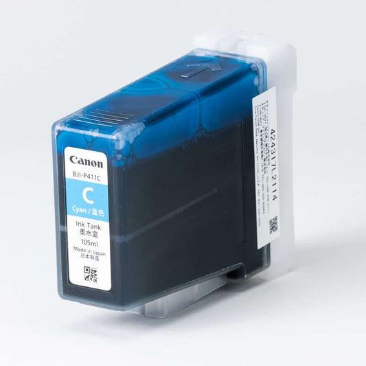 Cartouche d'encre cyan Canon BJI-P411C, 105 ml, pour CX-G6400