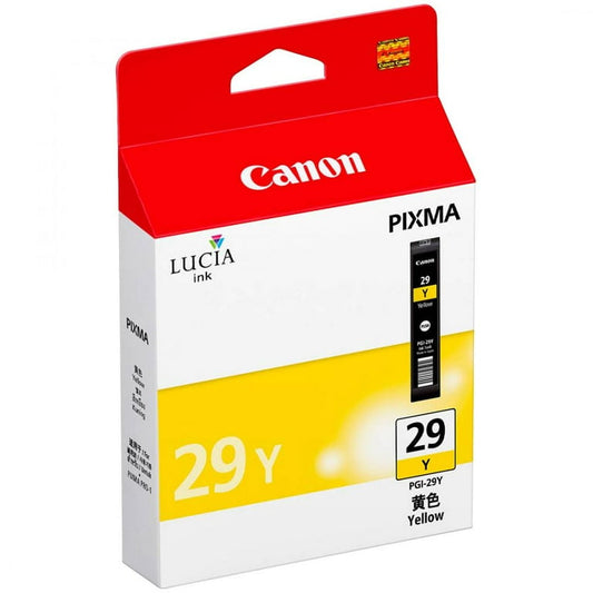 Réservoir d'encre jaune Canon PGI-29 pour Pixma PRO-1