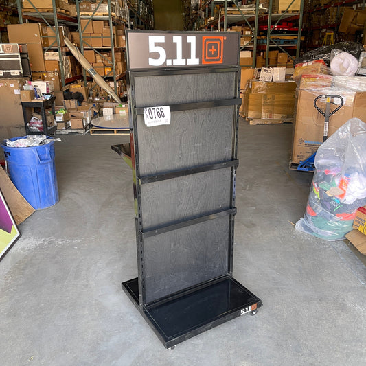 ZA@ 5.11 Branded Store Fixture w/ Castors - Or, Perhaps a Rolling Tool Shelf for Your Garage?!