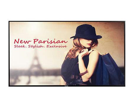 CMS Bundle: 49Inch UHD commercial display with Skykit Standard CMS w/3-yr subscription. Pre-loaded application on Philips 49BDL4150D Android SoC display. Designed for high-impact signage, it offers vivid 4K visuals, robust CMS functionality, and centralized device control capabilities.