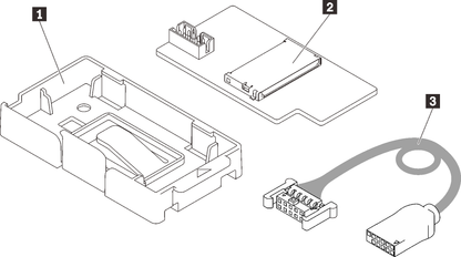 Kit adaptateur double carte SD Lenovo ST50 v2