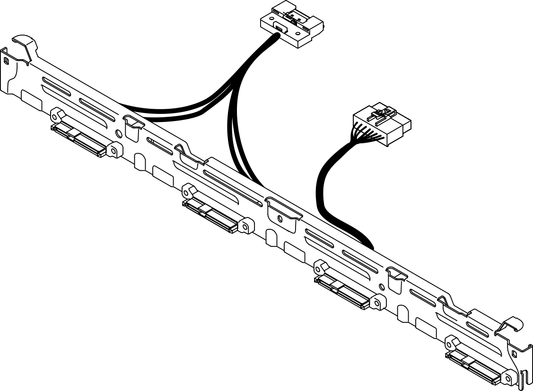 Support BP pour HBA Lenovo SR250/SR150 4x3,5 SS v2