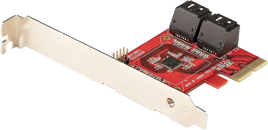 STARTECH 4-Port SATA III 6Gbps PCIe 3.0 Expansion Card (4P6G-PCIE-SATA-CARD)