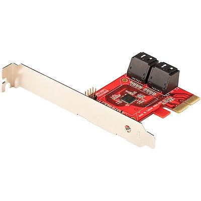 STARTECH 4-Port SATA III 6Gbps PCIe 3.0 Expansion Card (4P6G-PCIE-SATA-CARD)