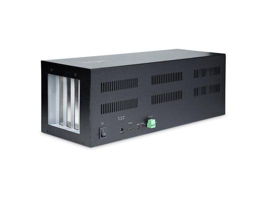 4-SLOT PCIE EXPANSION CHASSIS, EXTERNAL PCIE SLOTS FOR DESKTOP/SERVER, PCIE 2.0 W/10GBPS THROUGHPUT, PCI EXPRESS EXPANSION BOX/ADAPTER, PCIE X1 SLOTS