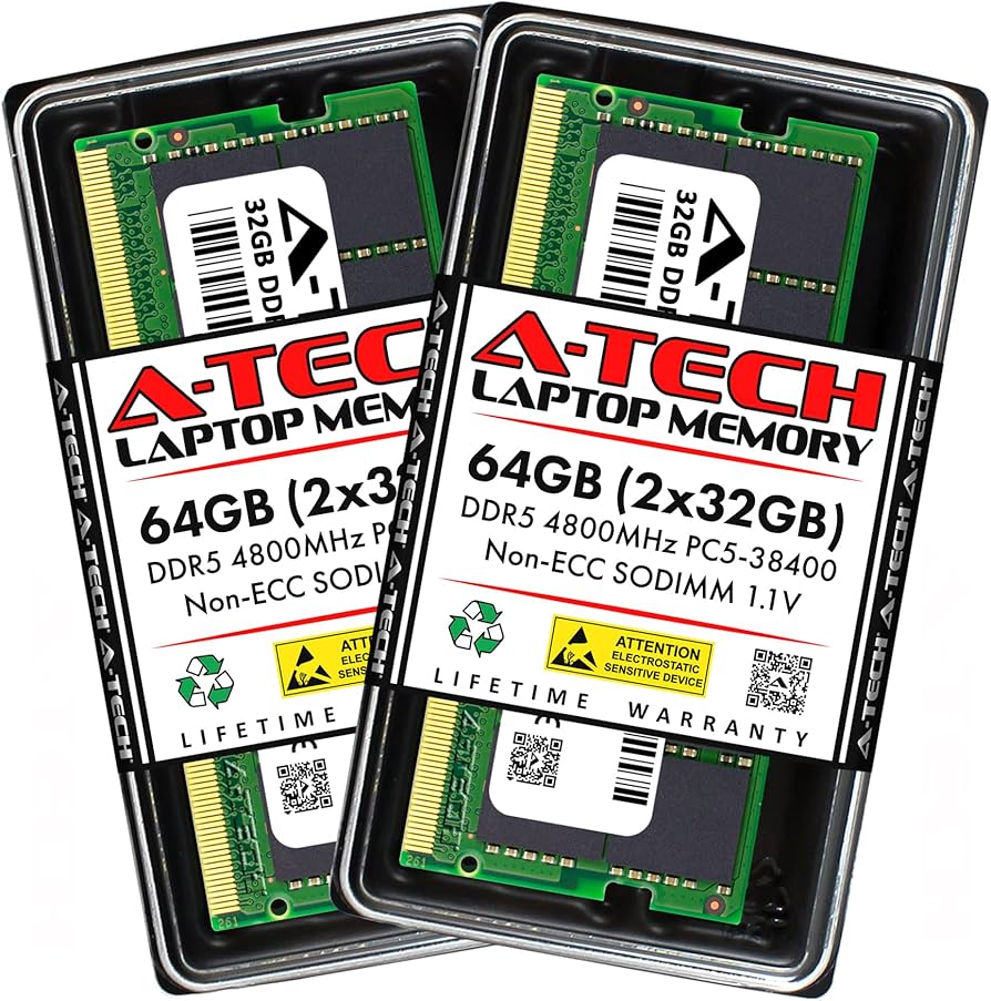 Module de mémoire Lenovo DDR5 4800 MHz DIMM ECC 64 Go