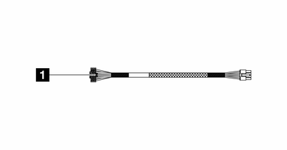 Kit de câbles d'alimentation pour carte graphique Lenovo SR675 V3 - 4X97A84509