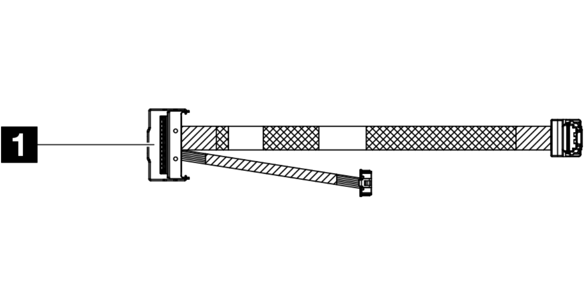 Lenovo SR630 V3 M.2 RAID B540i-2i Cable Kit