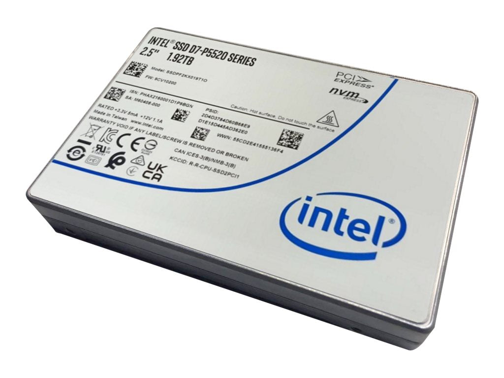 Lenovo P5520 7.68TB NVMe PCIe 3.5" SSD Hot Swap