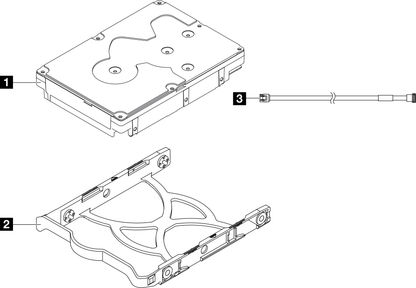 Lenovo ST50 V2 3.5" 1TB 7.2K SATA Hard Drive