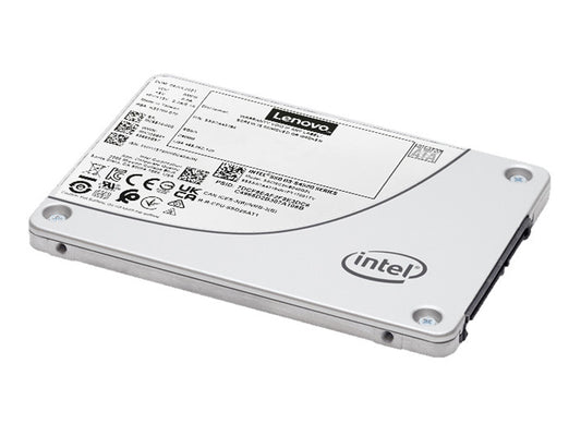 ThinkSystem S4520 is a 960GB 3.5-inch SATA SSD designed for high-performance enterprise storage. With a 6Gbps interface, 550MB/s read speeds, and endurance of 3.0 DWPD, it balances speed and reliability. This drive supports hot-swap capabilities and comes with a one-year warranty, making it ideal for entry-level enterprise environments like the Lenovo ST50 V2 server.
