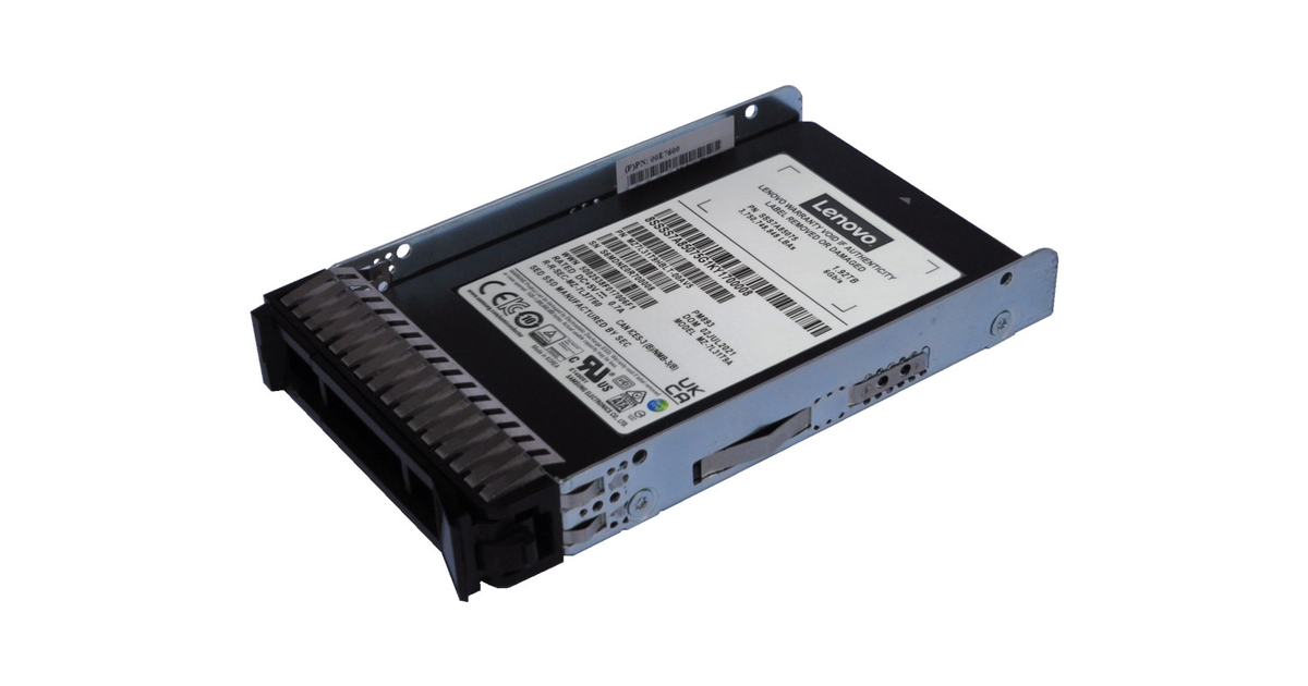 Lenovo 3.5" PM893 3.84TB RI SATA 6Gb Hot-Swap SSD