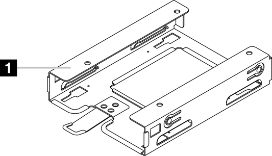 Lenovo ST50 V2 2.5" Drive Bay 2 Cage Kit
