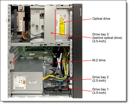 Lenovo ST50 V2 2.5" Drive Bay 2 Cage Kit