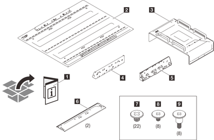 Lenovo ThinkEdge SE450 Wall Mount Kit