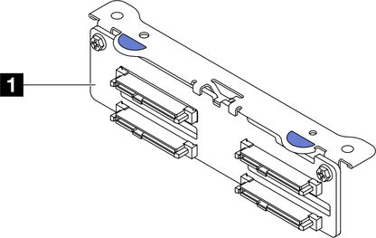 Lenovo ThinkEdge SE455 V3 Internal Drive Bays Option Kit