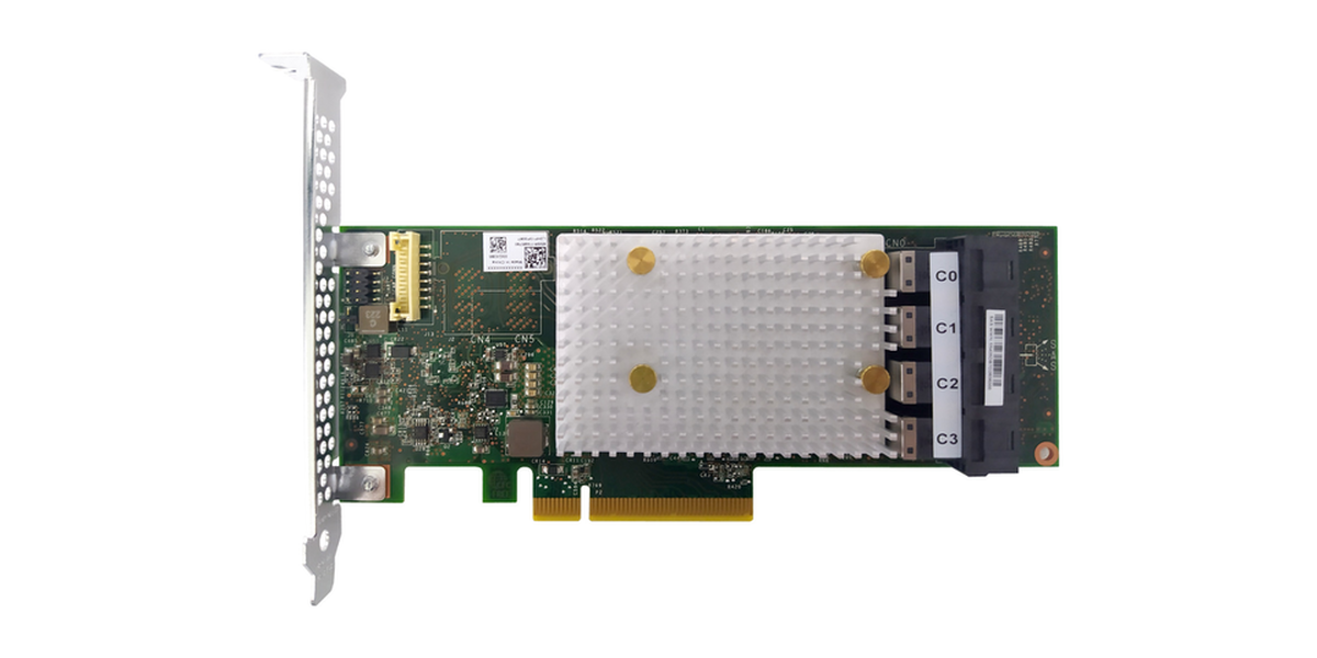 Contrôleur de stockage Lenovo RAID 9350-8i 2 Go Flash à profil bas