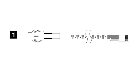 Kit de câbles anti-intrusion Lenovo ST250 - 4Z57A14086
