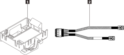 Kit de câbles LENOVO SR250/ST250/ST50 V3 M.2