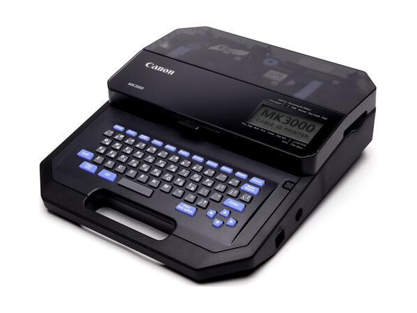 The Canon MK3000 Cable & Wire Marker Printer is designed for efficient labeling in industrial settings. This thermal printer streamlines the process of marking cables and wires, providing businesses with a reliable solution to meet labeling needs. Ideal for technicians and professionals who require clear, durable printing for identification purposes.
