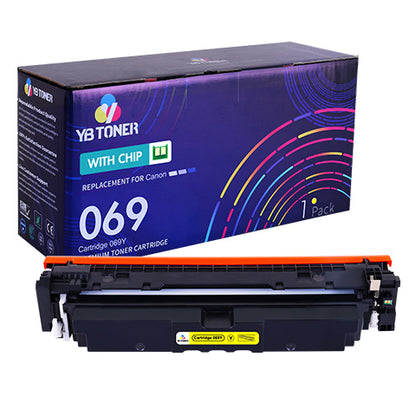 Cartouche de toner jaune Canon 069, rendement standard (5091C001)