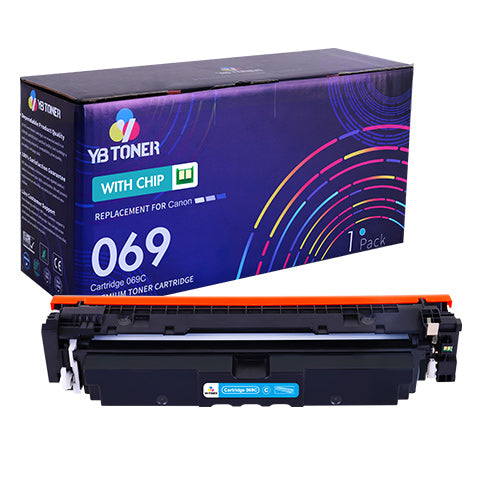 Cartouche de toner cyan Canon 069 (5093C001)