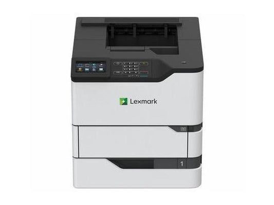 The Lexmark MS822de LV TAA is a high-performance monochrome laser printer engineered for demanding business environments. With fast print speeds up to 55 ppm and robust media handling, it ensures quick, consistent output across a wide range of print jobs. TAA compliance and advanced connectivity make it ideal for government and enterprise applications.