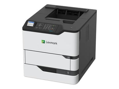 The Lexmark MS823dn LV TAA is a high-performance monochrome laser printer designed for demanding enterprise environments. With print speeds up to 65 ppm and a recommended monthly volume of up to 75,000 pages, it delivers unmatched productivity for high-volume workflows. Integrated duplex printing and TAA compliance make it a smart choice for government and large business operations.