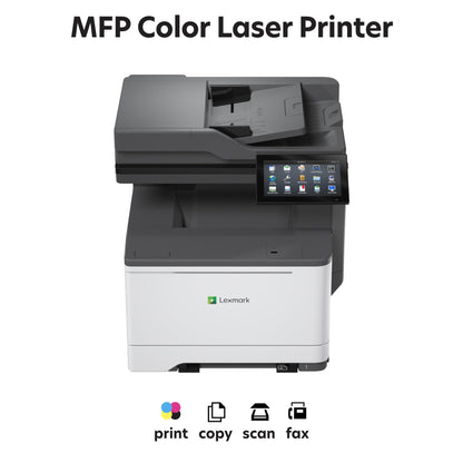Imprimante multifonction laser couleur Lexmark CX635adwe, 42 ppm, USB/Ethernet/Wi-Fi