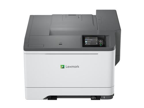 The Lexmark CS531dw TAA Low Voltage Color Printer delivers high performance with print speeds up to 35 pages per minute and robust toner yields—up to 15,800 mono and 8,800 color pages. This laser desktop printer features wireless and wired connectivity, automatic duplexing, and a user-friendly 2.8-inch touchscreen. Ideal for workgroups with monthly volumes ranging from 1,500 to 10,000 pages.