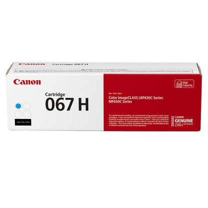 Cartouche de toner cyan haute capacité Canon 067H (5105C001)
