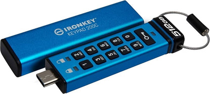 Clé USB-C Kingston IronKey Keypad 200C 512 Go
