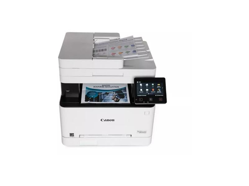The Canon imageCLASS MF656Cdw is a feature-rich all-in-one color laser printer designed for wireless and mobile-ready productivity. Equipped with a 3-year limited warranty, it offers reliable performance for small offices or workgroups. Compact yet robust, this multifunction solution efficiently handles printing, scanning, and copying tasks.