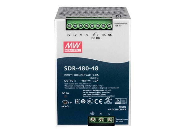 TRENDnet TI-S48048 48V 480W Industrial Power Supply
