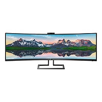 Moniteur incurvé DQHD PHILIPS 499P9H 49 pouces avec USB-C et RJ45