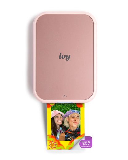 Imprimante photo Canon IVY 2 Mini, rose poudré, Bluetooth, 313 dpi