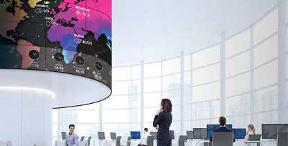 LG 55EW5PG-S 55-Inch Transparent OLED Display, FHD, HDMI/DP/USB