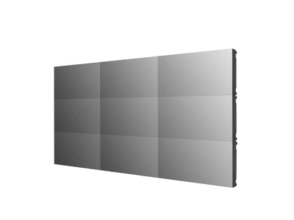 Mur vidéo LG 3x3 55VSH7JH-9P avec support Peerless, 55", 700 nits, FHD