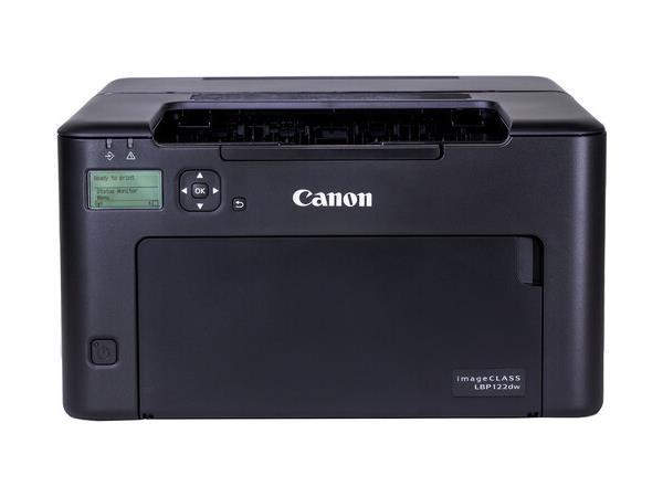 The Canon imageCLASS LBP122dw is a compact monochrome laser printer offering wireless connectivity and automatic duplex printing. Designed for efficient black-and-white output, it suits home offices and small workgroups needing consistent performance. TAA compliance is not supported, and the unit is manufactured in Vietnam.