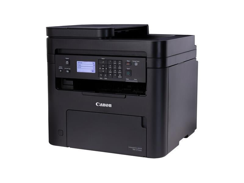 The Canon IMAGECLASS MF273DW is a monochrome laser multifunction printer designed for streamlined performance in office environments. With reliable black-and-white output and multifunction capabilities, it’s ideal for small workgroups seeking high efficiency and user convenience.