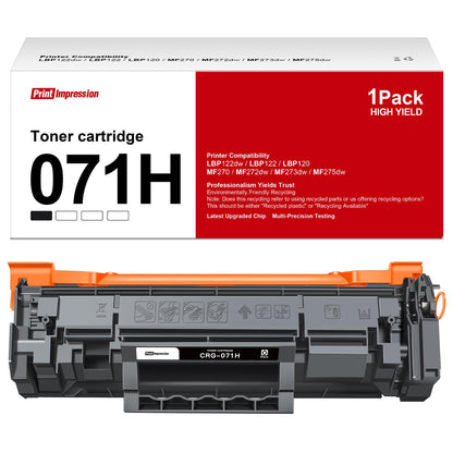 Cartouche de toner noir haute capacité Canon 071, 5646C001
