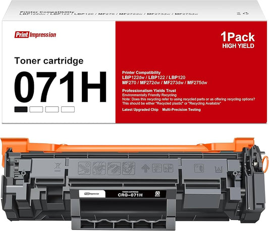 Cartouche de toner noir haute capacité Canon 071, 5646C001