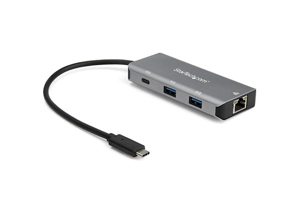 StarTech Hub USB-C 3 ports 10 Gbit/s avec GbE - HB31C2A1CGB