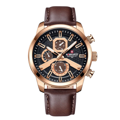 Fashion Luminous Waterproof Large Dial Watch