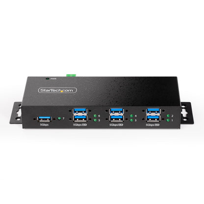 Hub USB industriel géré StarTech à 4 ports USB 3.2 Gen 1
