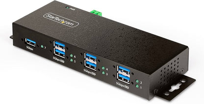 Hub USB industriel géré StarTech à 4 ports USB 3.2 Gen 1