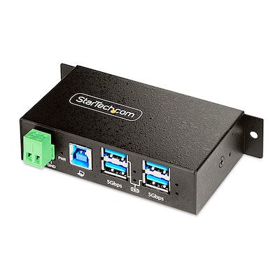 Hub USB industriel géré StarTech à 4 ports USB 3.2 Gen 1