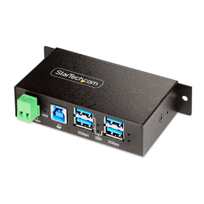 Hub USB industriel géré StarTech à 4 ports USB 3.2 Gen 1